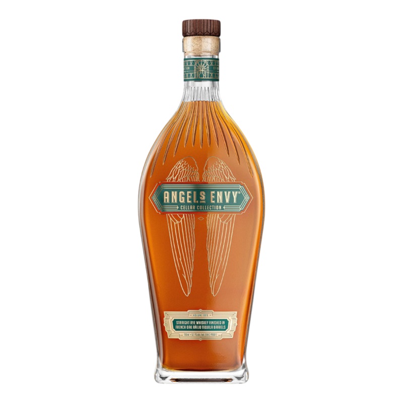 Angel’s Envy Cellar Collection Rye Finished In French Oak Extra Aejo Tequila Barrels