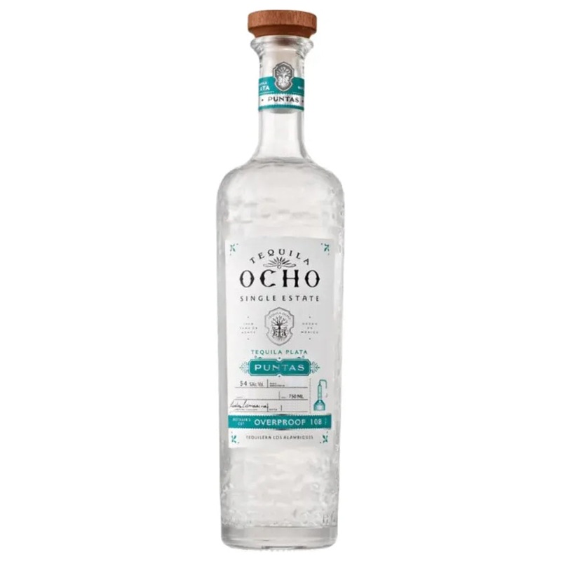 Tequila Ocho Plata Puntas