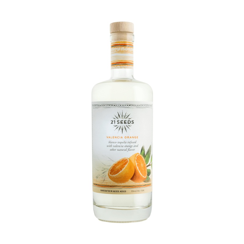 21 Seeds Valencia Orange Infused Blanco Tequila
