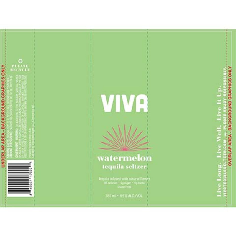 Viva Watermelon Tequila Seltzer