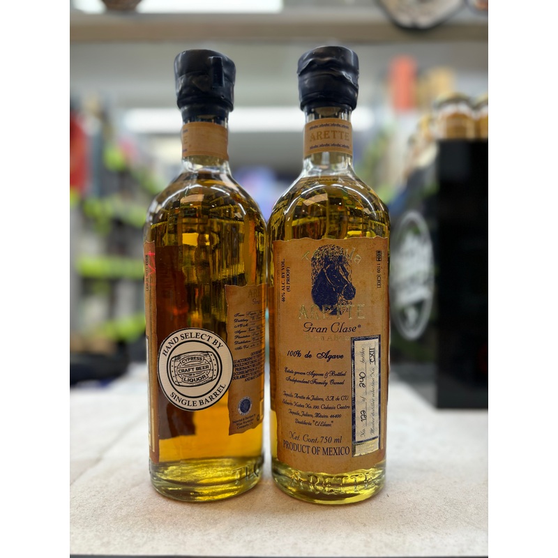Arette Gran Clase Tequila Extra Anejo Single Barrel Select 750 ml