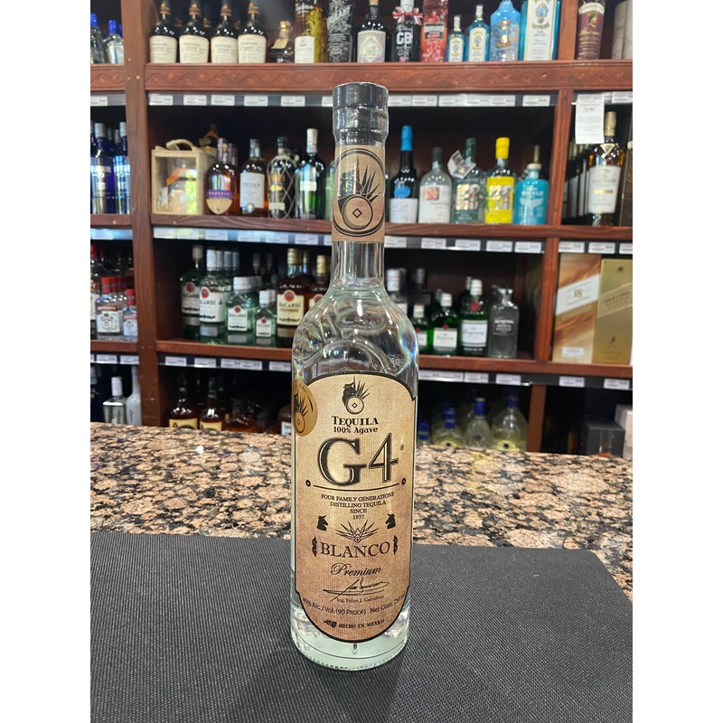 2024 G4 Blanco De Madera Tequila and G4 Blanco Tequila Combo 750ml