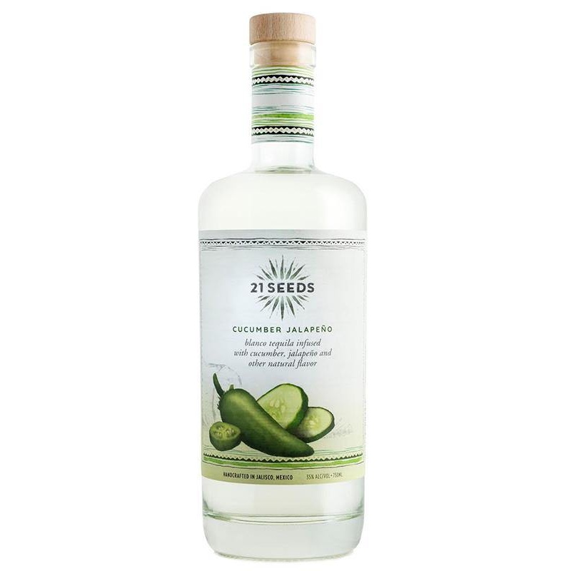 21 Seeds Cucumber Jalepeno Blanco Tequila