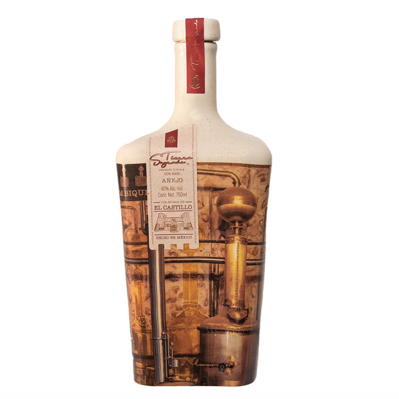 Tierra Sagrada Aejo Los Muros De El Castillo “ALAMBIQUES” Edition Tequila