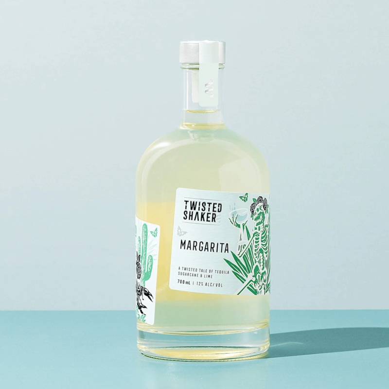 Twisted Shaker Tequila Margarita Bottled Cocktail
