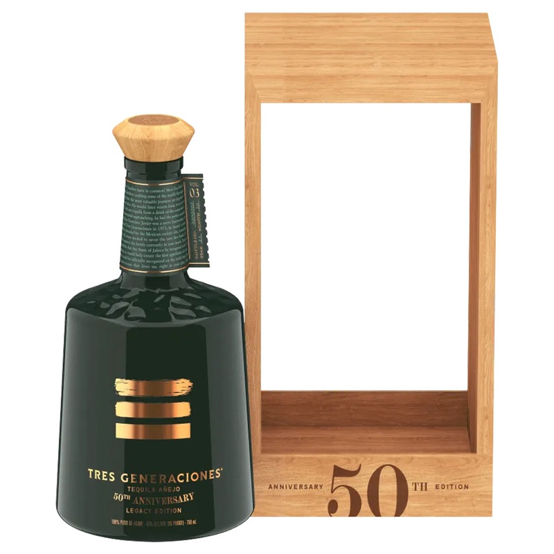 Tres Generaciones 50th Anniversary Aejo Tequila Legacy Edition
