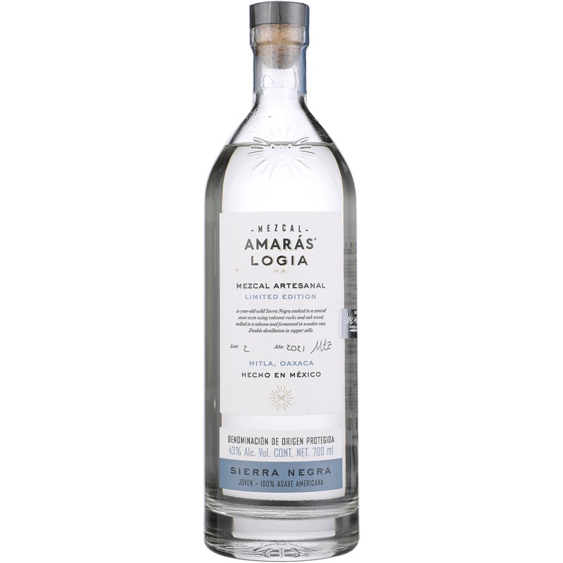 Amaras Mezcal Logia Sierra Negra 86 700Ml