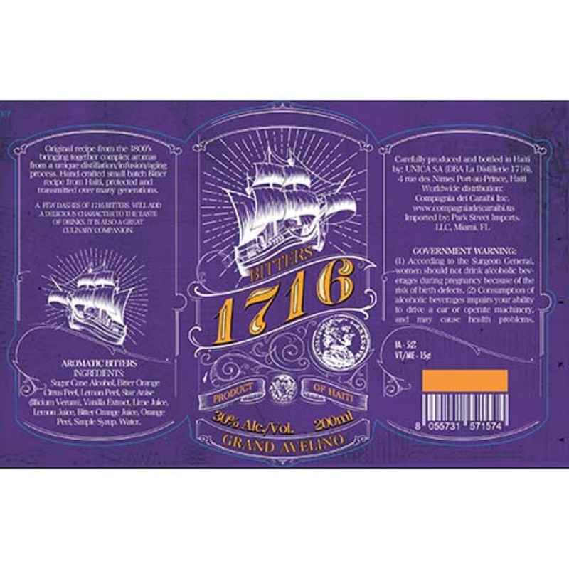 1716 Grand Avelino Bitters