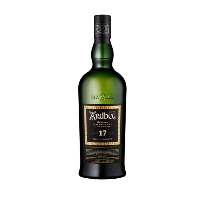 Ardbeg 17 Year Old Single Malt Scotch Whisky, Islay, Scotland