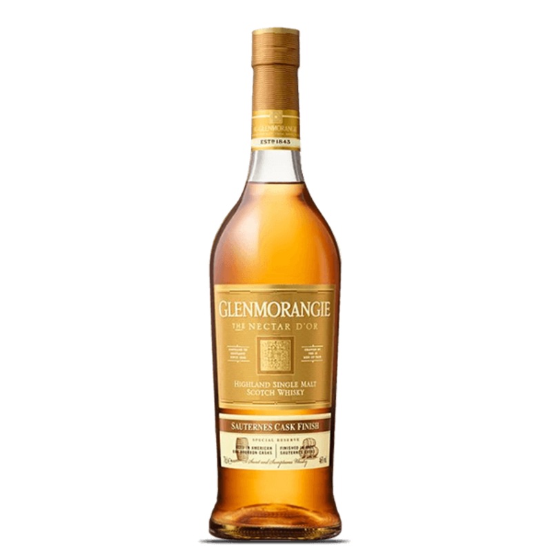 Glenmorangie The Nectar d’Or Sauternes Cask Extra Matured Single Malt Scotch Whisky, Highlands, Scotland