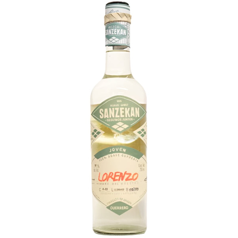 Sanzekan Destilado de Agave Cupreata Lorenzo