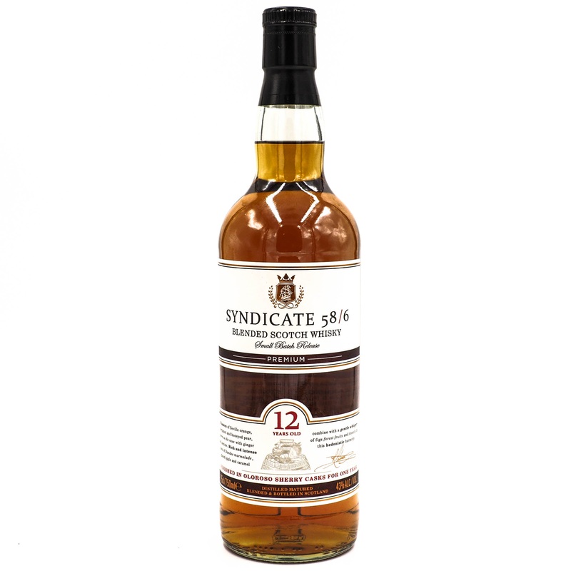 Syndicate 58/6 12 Year Scotch