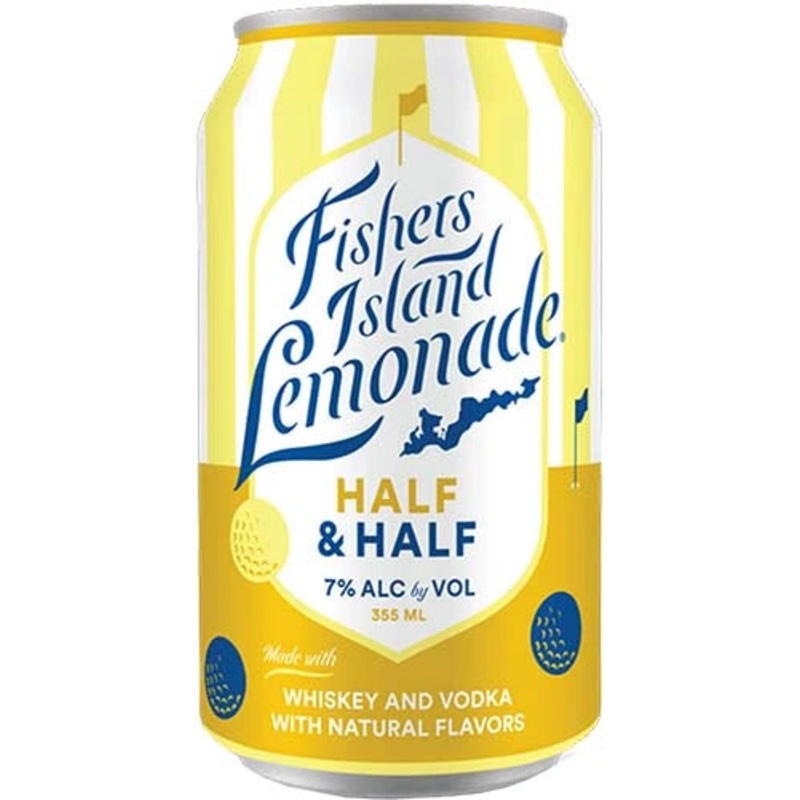 (4pk) Fishers Island Lemonade Spiked Half & Half, New York, USA (12oz)