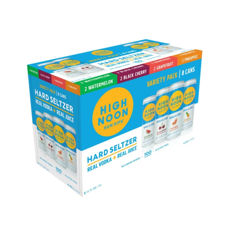 High Noon Variety Pack, USA (12pk Cans 355ml)