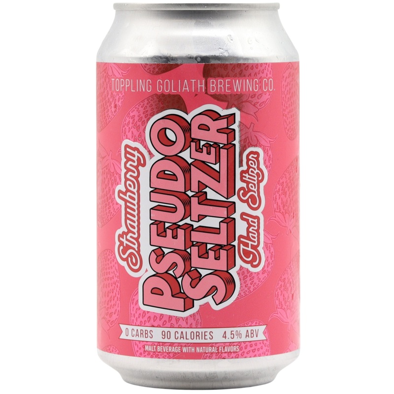 TOPPLING GOLIATH – PSEUDO SELTZER STRAWBERRY