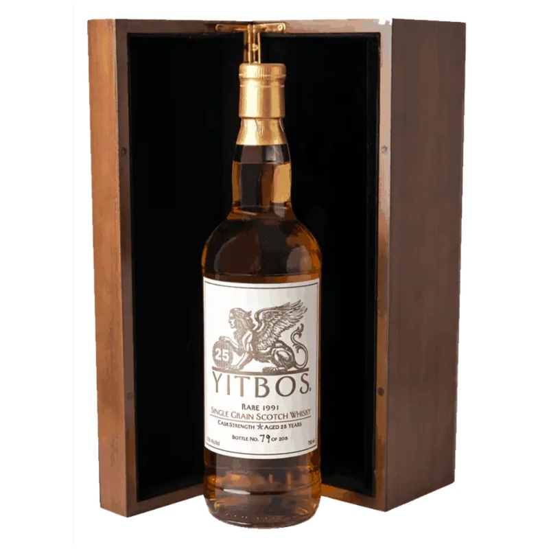 Yitbos 25 Year Rare 1991 Single Grain Scotch Whisky 750ml