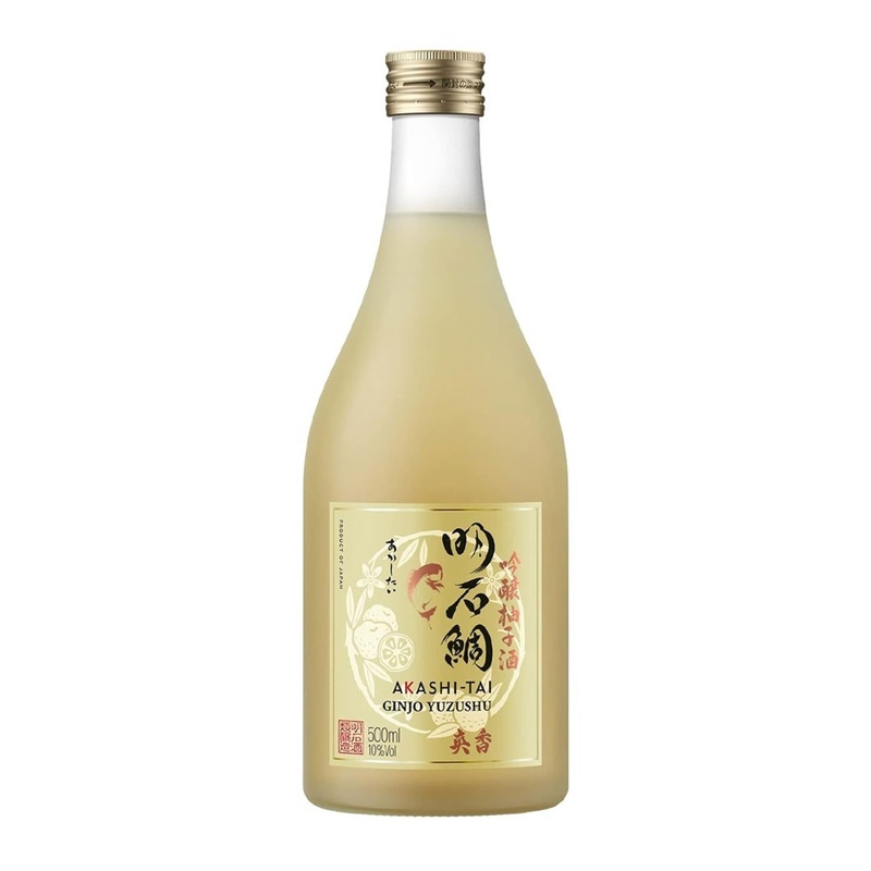Akashi-Tai Shiraume Ginjo Yuzushu Citrus Infused Sake 50cl