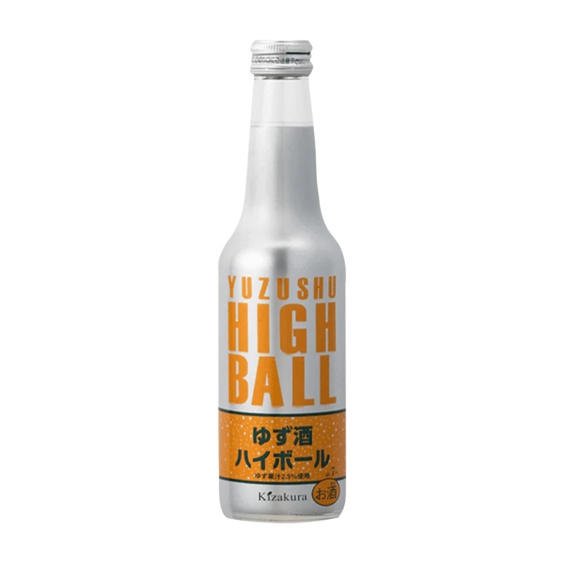 Kizakura Yuzu Sake High Ball 250ml