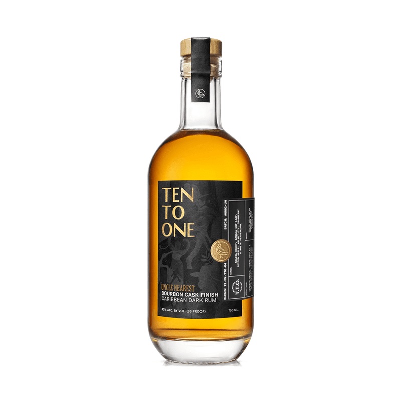 Ten To One Uncle Nearest Bourbon Cask Finish Caribbean Dark Rum