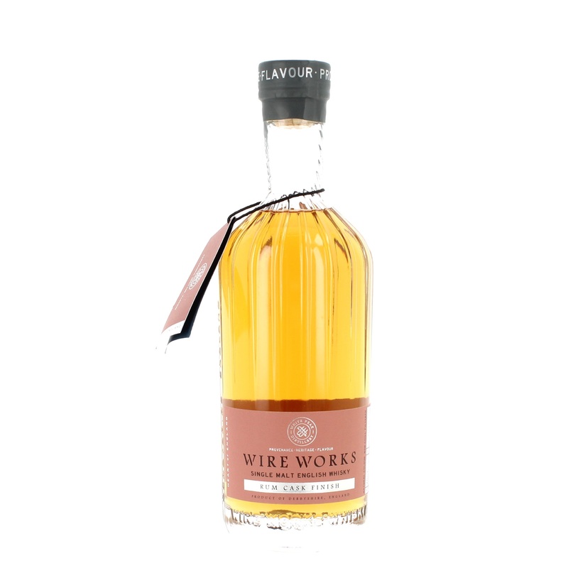 White Peak Wire Works Rum Finish English Single Malt – 70cl 56.2%