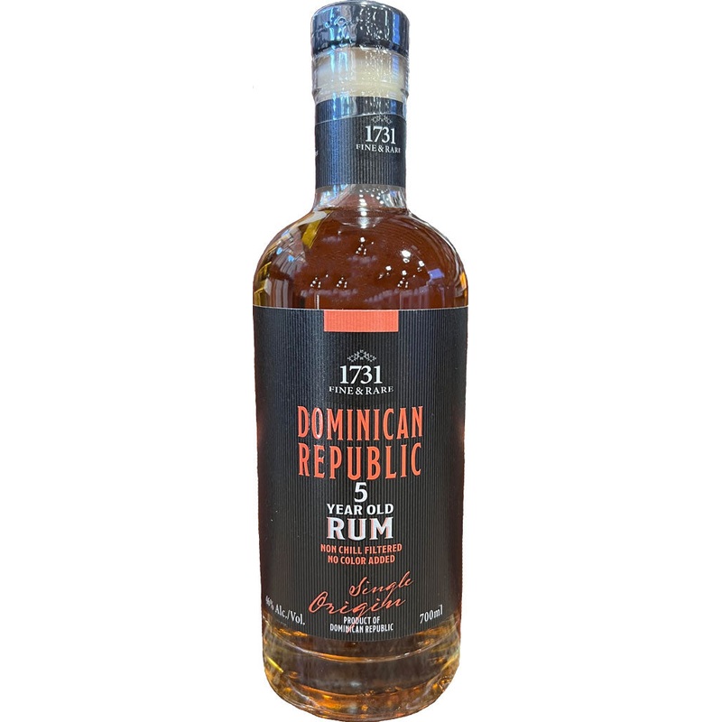 1731 Fine & Rare Dominican 5 Year Old Rum 700ml