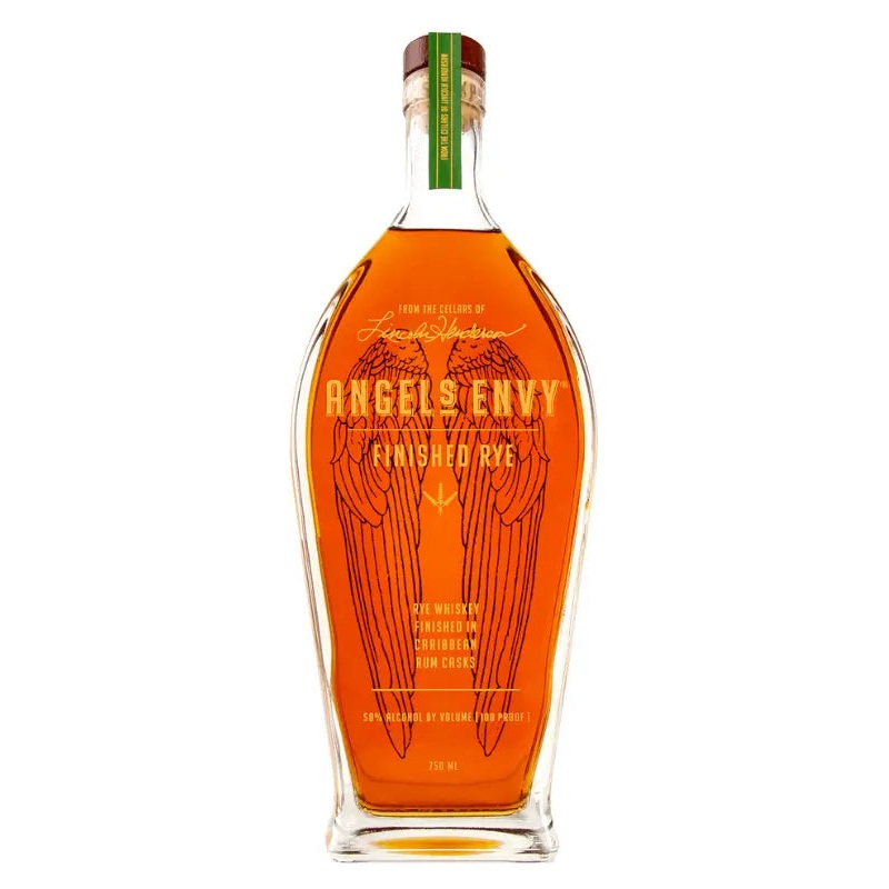 Angel’s Envy Rye Whiskey Finished in Caribbean Rum Casks 750mL