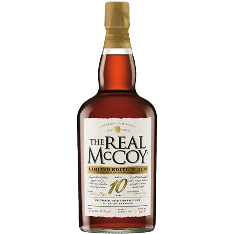 The Real McCoy Foursquare Distilery 10 Year Old Rum