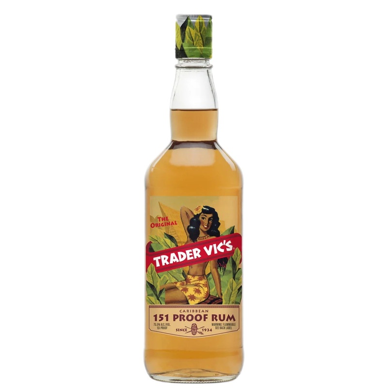 Trader Vic’s Overproof Rum 151