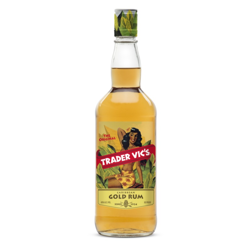 TRADER VIC’S GOLD RUM 80 750ML
