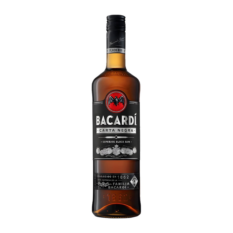 Bacardi Carta Negra Rum 1L