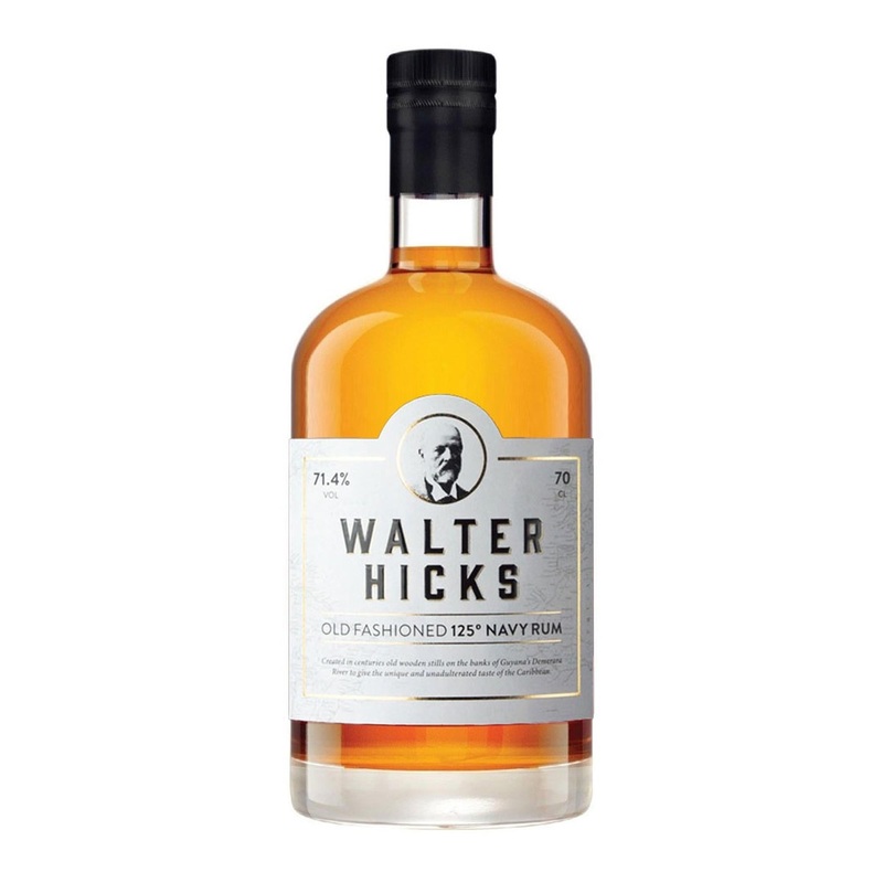 Walter Hicks 125 Navy Rum 70cl