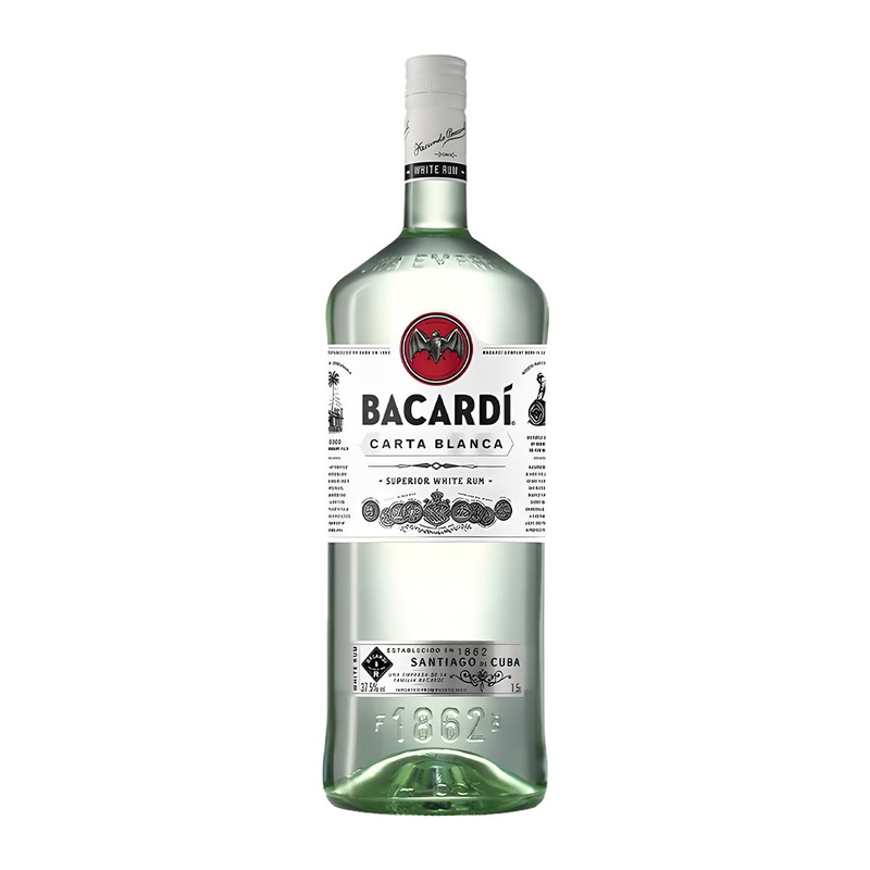 Bacardi Carta Blanca Rum 1.5L