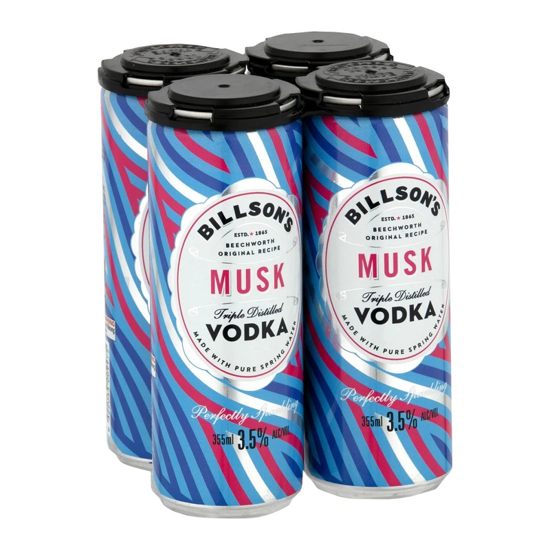 Billsons Musk 4 pack