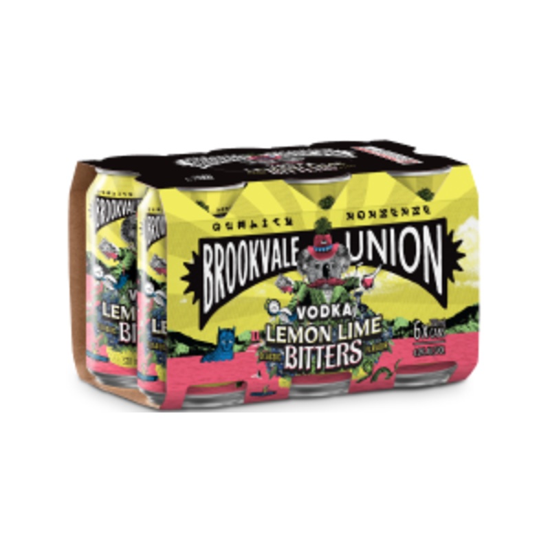 Brookvale Lemon Lime & B 6 pack