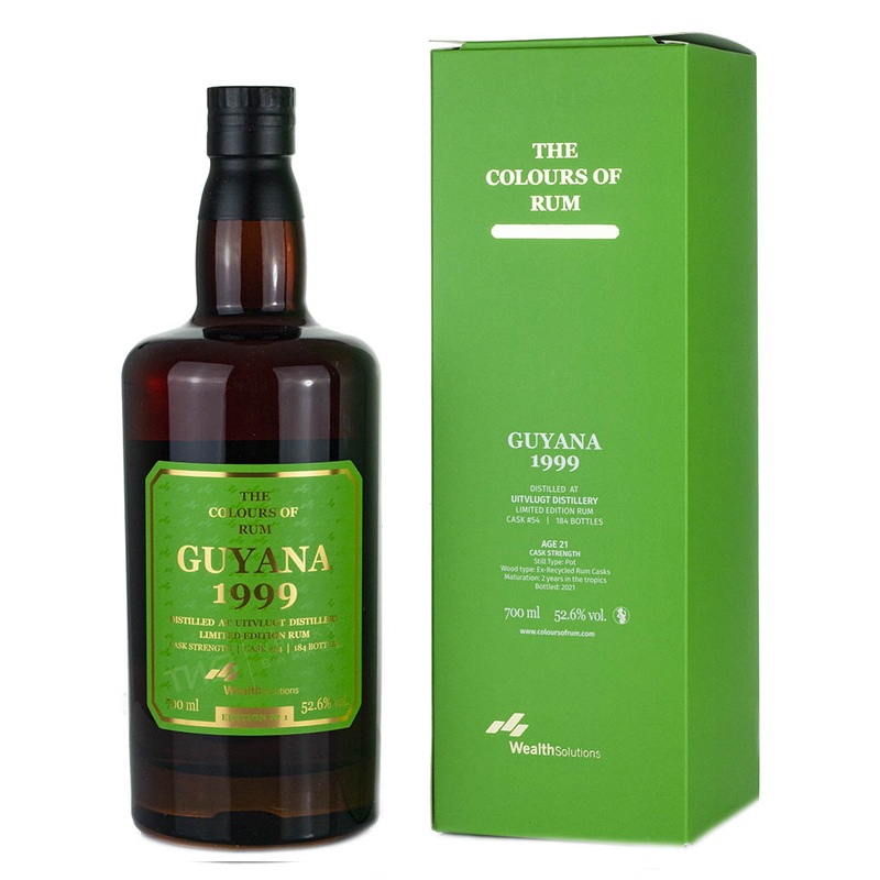 Uitvlugt 21 Year Old 1999 The Colours Of Rum Edition 1