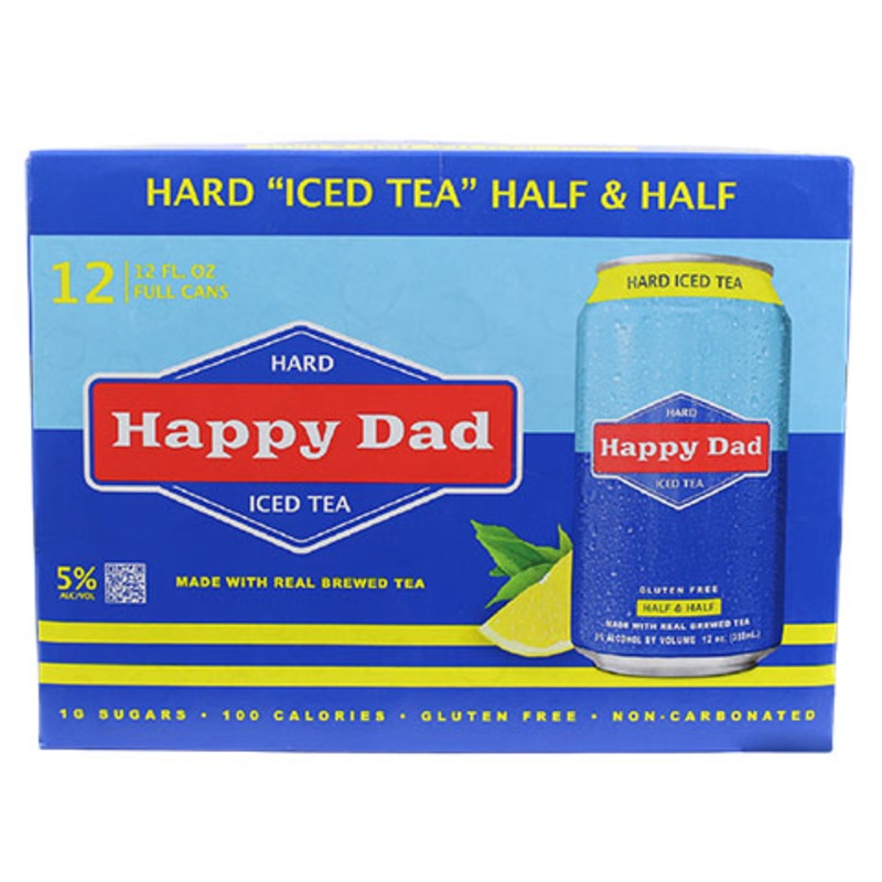 Happy Dad Half & Half Hard Iced Tea – 12 Pack