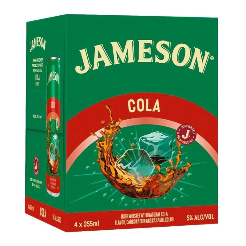 Jameson ‘Cola’ Canned Cocktail 4-Pack