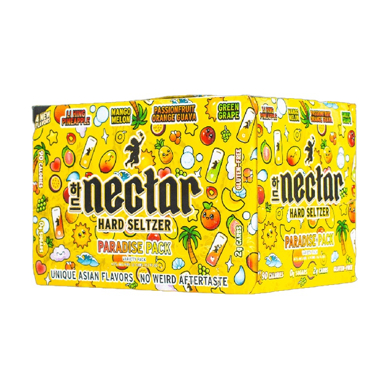 Nectar Paradise Hard Seltzer Variety 12 Pack 12.oz