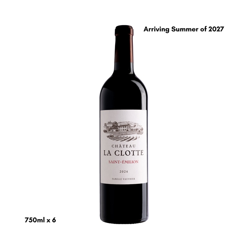 [Pre-Sale] Chteau La Clotte 2024 (Case of 6)