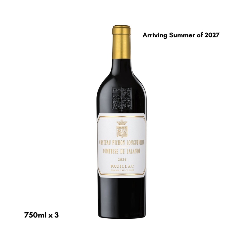 [Pre-Sale] Chteau Pichon Longueville Comtesse de Lalande 2024 (Case of 3)