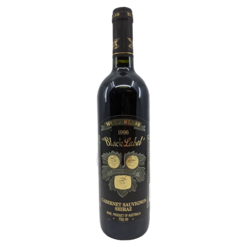 1996 Wolf Blass Black Label Cabernet Shiraz 750ml