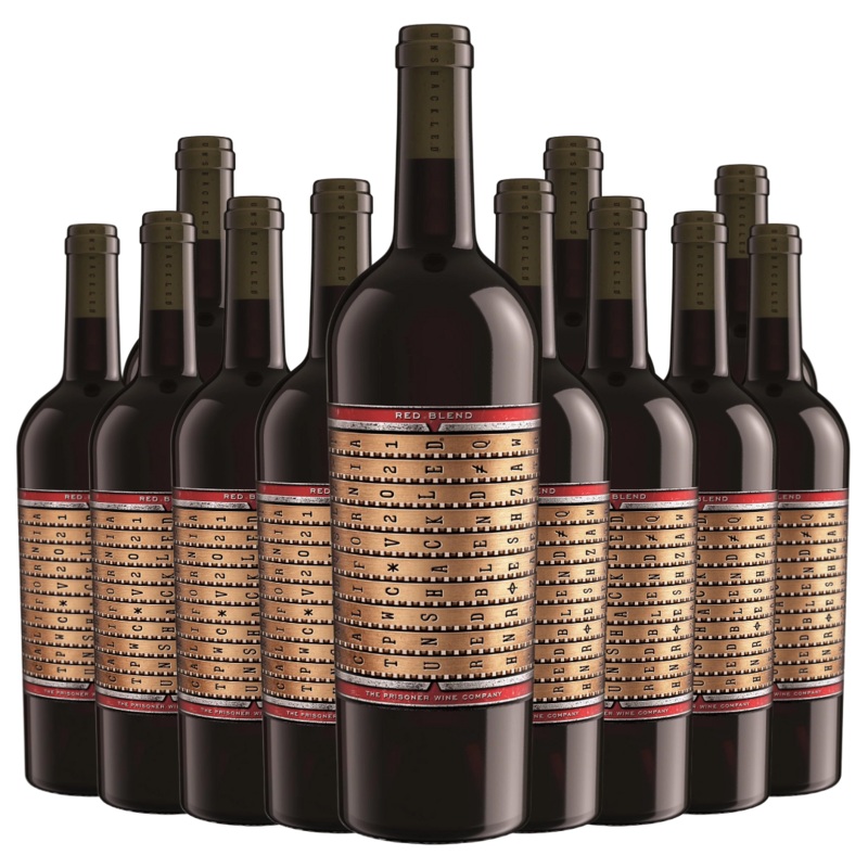 Unshackled Red Wine California 2021 750ml 12 Bottle Case – Free Shipping