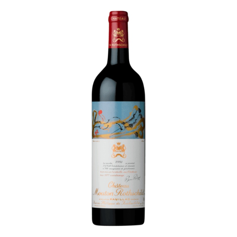 1981 Chateau Mouton Rothschild 750ml