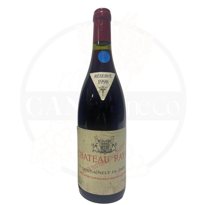 1998 Chateau Rayas Chateauneuf du Pape Reserve 750ml