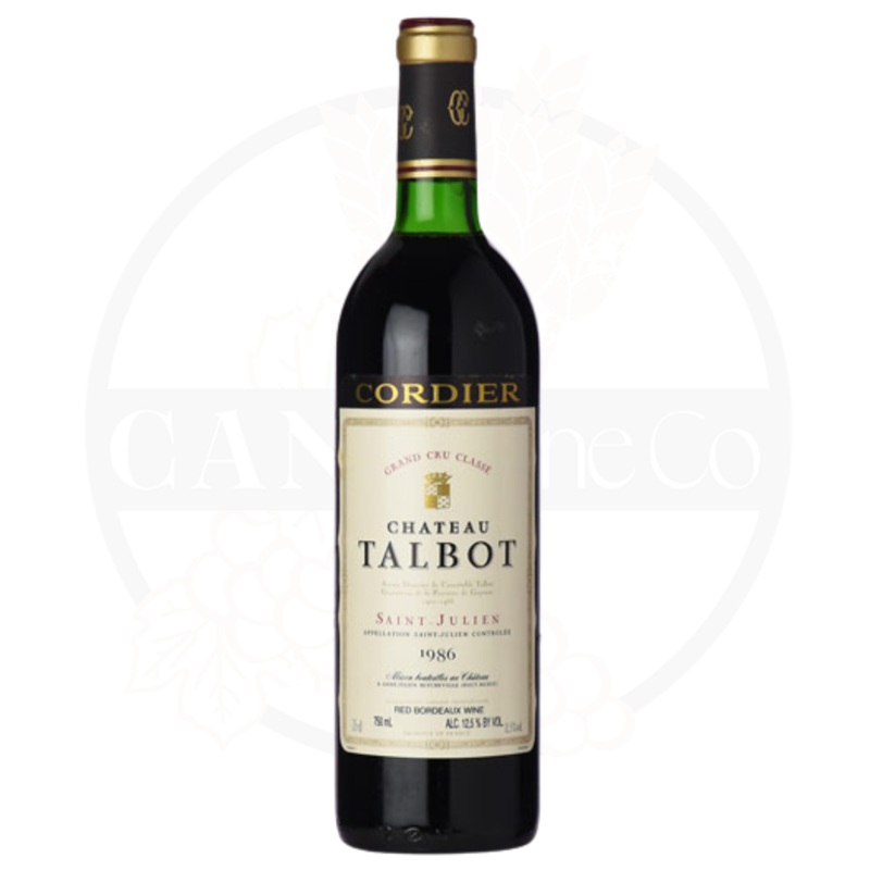 1986 Chateau Talbot 375ml