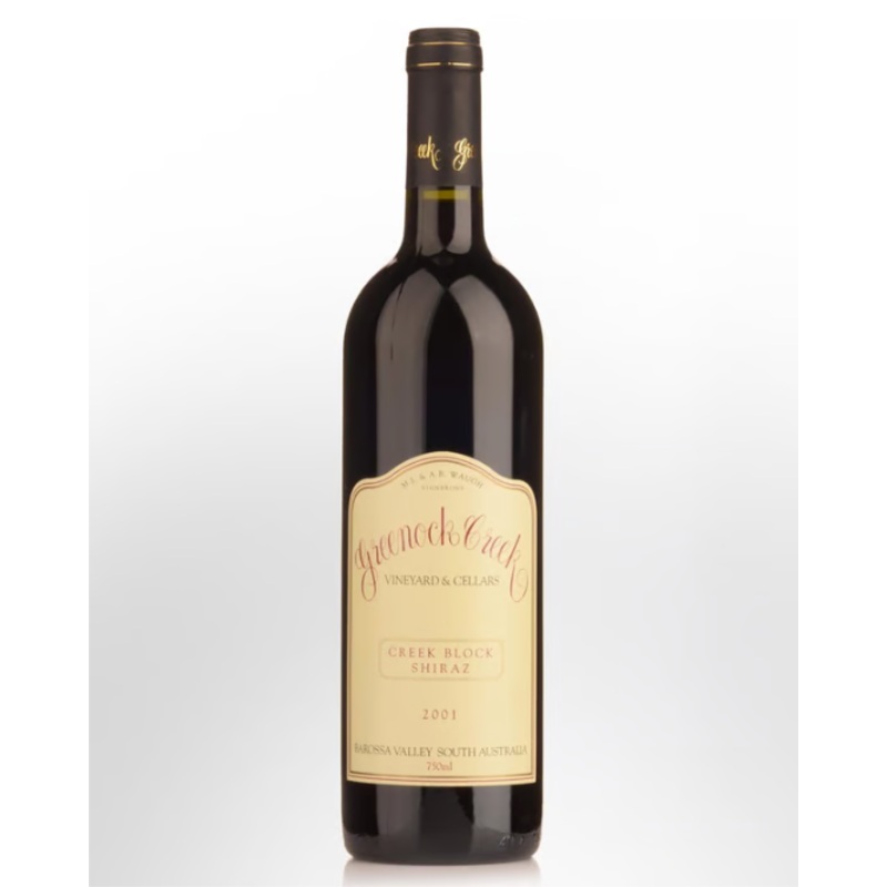 2001 Greenock Creek Vineyards & Cellars Creek Block Shiraz 750ml