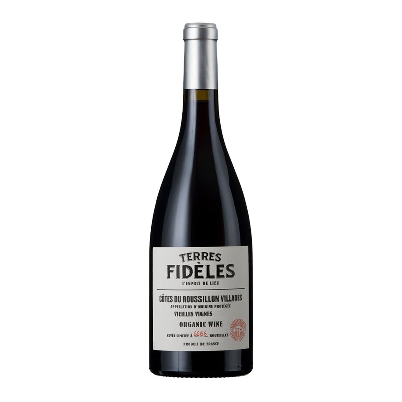 Terres Fideles Cotes du Roussillon Villages Organic 2021 75cl