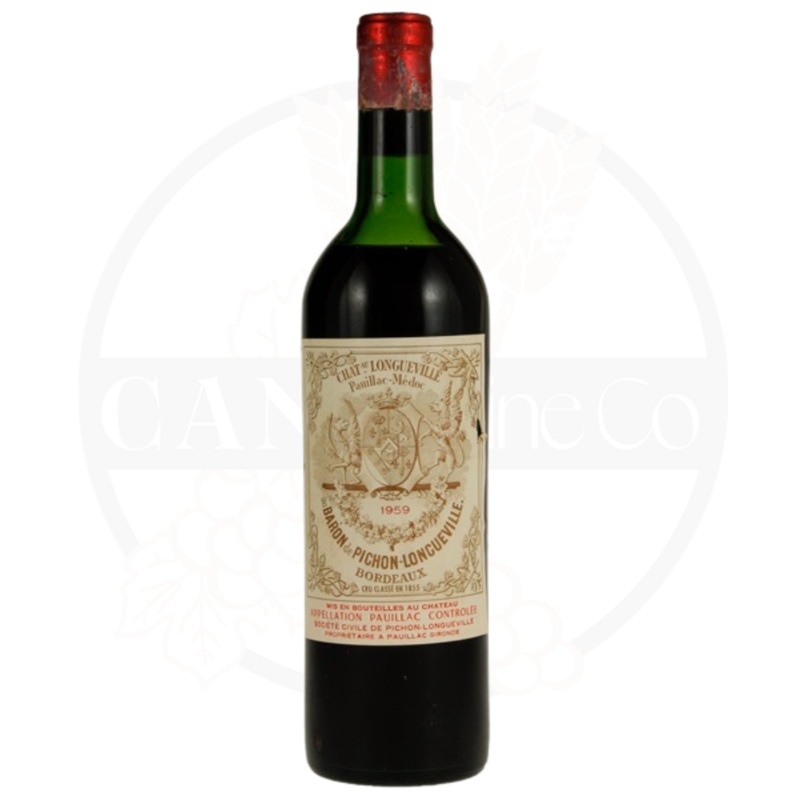 1959 Chateau Pichon Longueville au Baron de Pichon Longueville 750ml