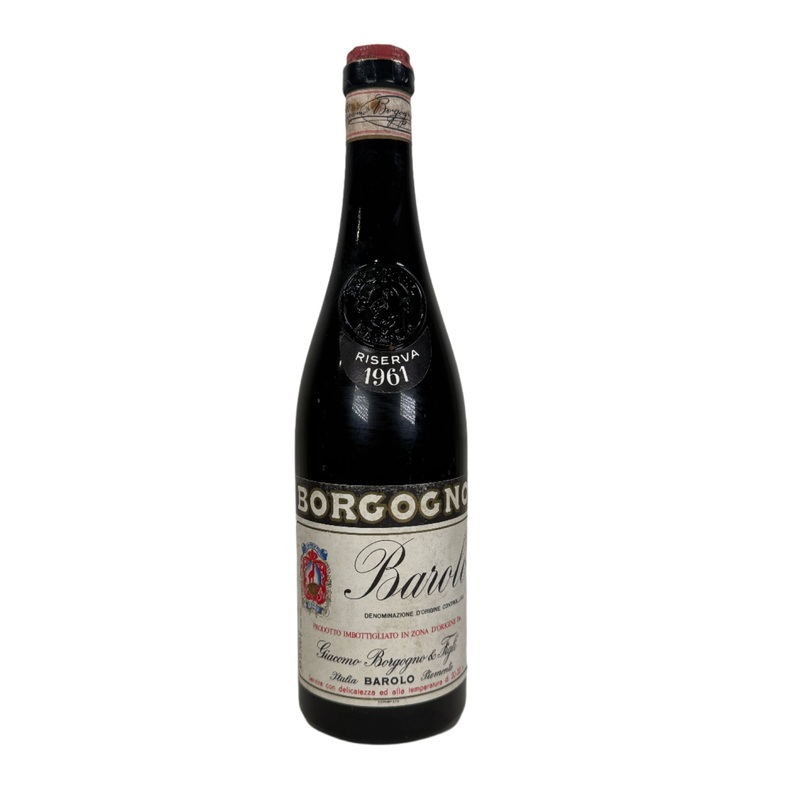 1961 Giacomo Borgogno & Figli Barolo Riserva DOCG 750ml