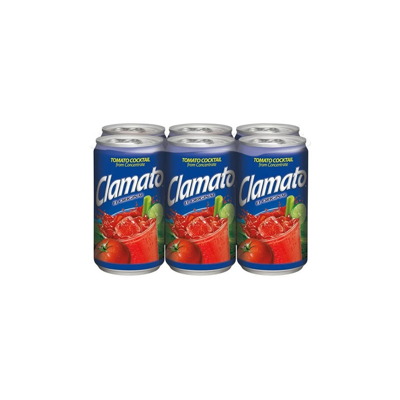Clamato Tomato Cocktail 6Pk Cans